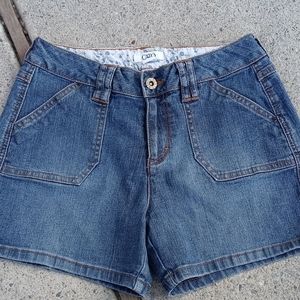 Blue  denim shorts